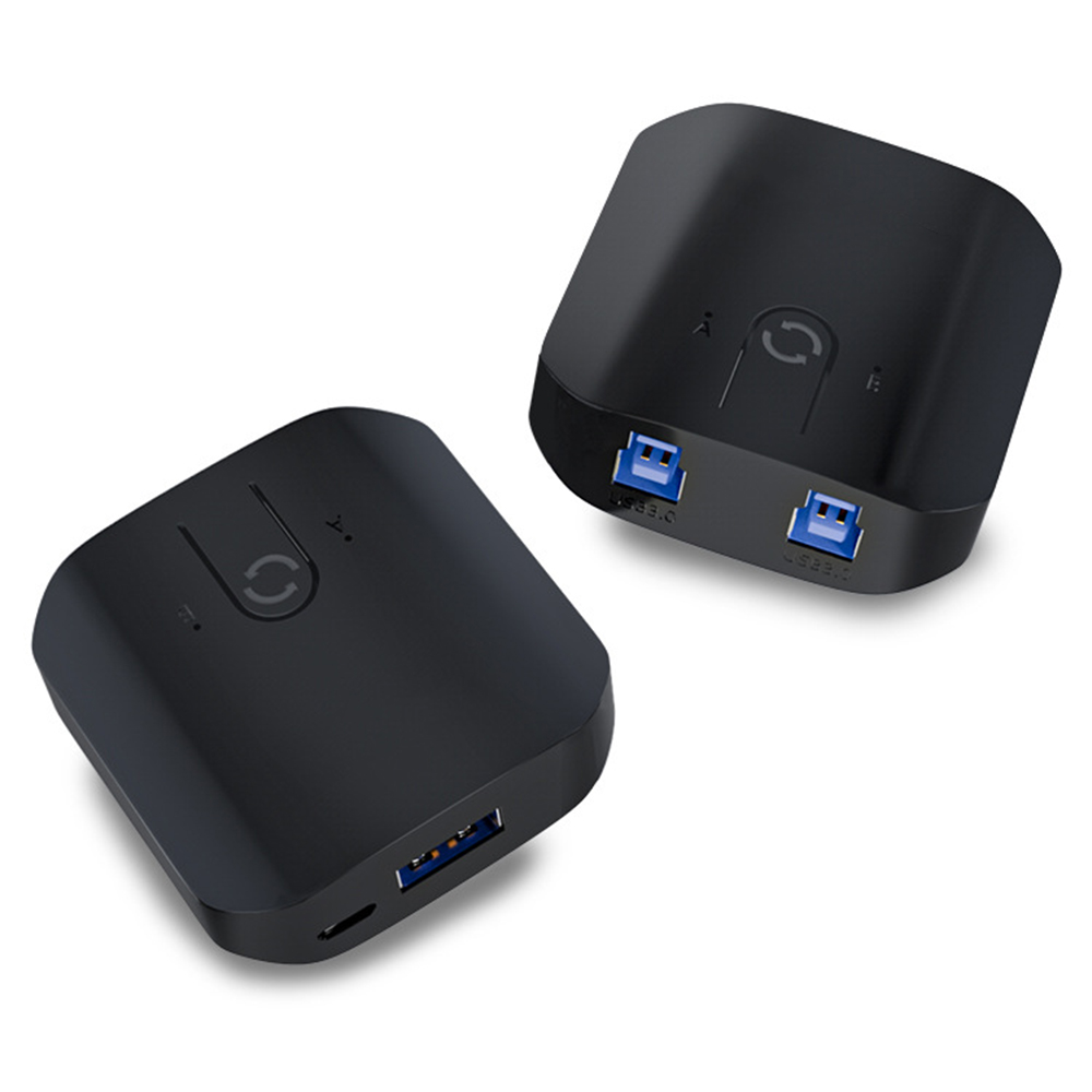 Laptop Mouse - 2X1กล่องสวิตช์ KVM ตัวเลือกสวิทช์ USB คู่2 in