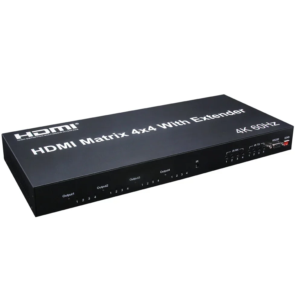 Hdmi Cable - เมทริกซ์ HDMI2.0 4x4 ความละเอียด 4K 60Hz