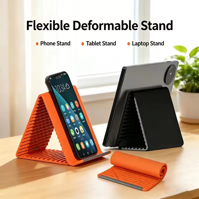 ขาตั้งโทรศัพท์ซิลิโคนแบบยืดหยุ - Laptop Stand บทวิจารณ์และราคา