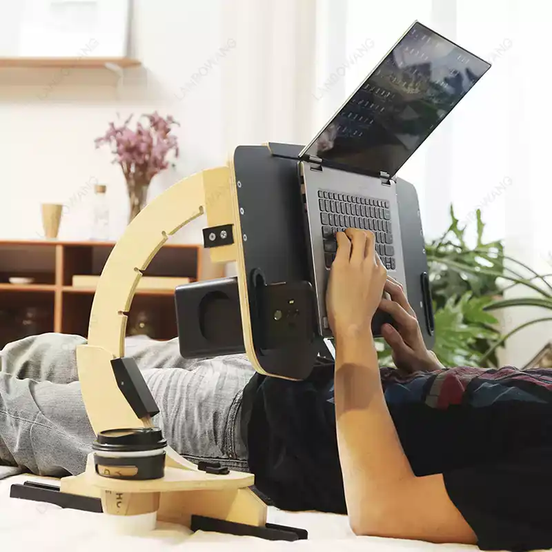 โต๊ะวางแล็ปท็อปแบบพับได้ ทำจาก - Laptop Stand บทวิจารณ์และราคา