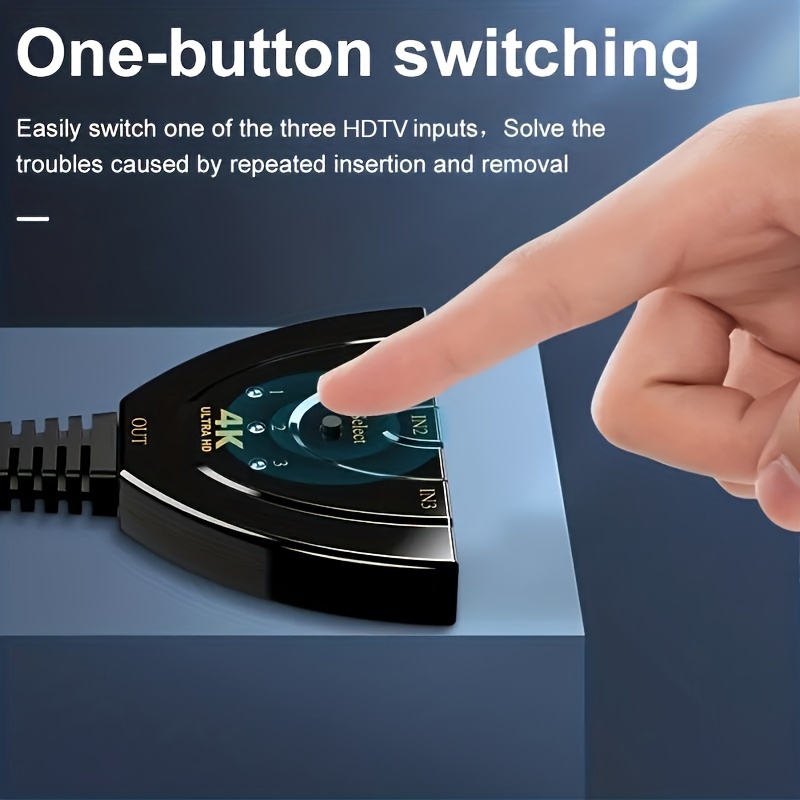 4K * 2K 3 พอร์ต HDTV เข้ากันได - Hdmi Cable บทวิจารณ์และราคา