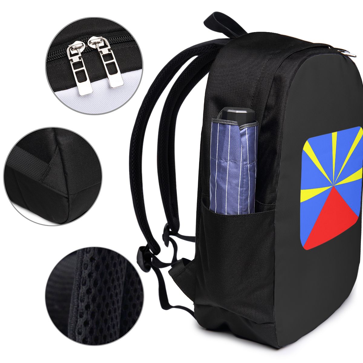 974 เรอูนียงไอส์แลนด์ แฟล็ก แบ - Laptop Bag บทวิจารณ์และราคา
