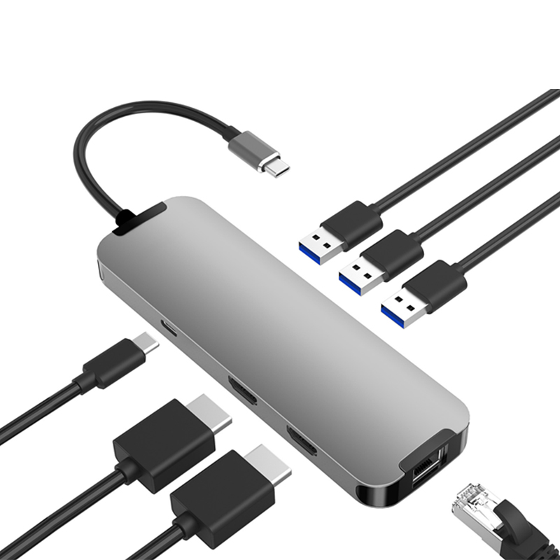 อะแดปเตอร์ฮับแบบมัลติฟังก์ชัน  - Usb C Hub บทวิจารณ์และราคา