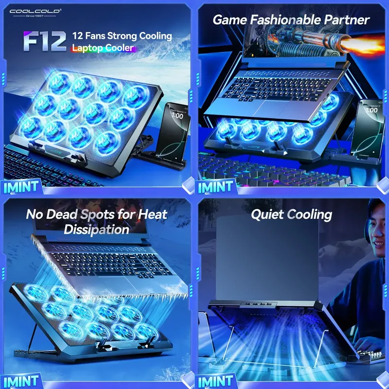 COOLCOLD แผ่นรองระบายความร้อนส - Laptop Stand บทวิจารณ์และราคา